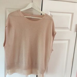 Real Vince blush color top